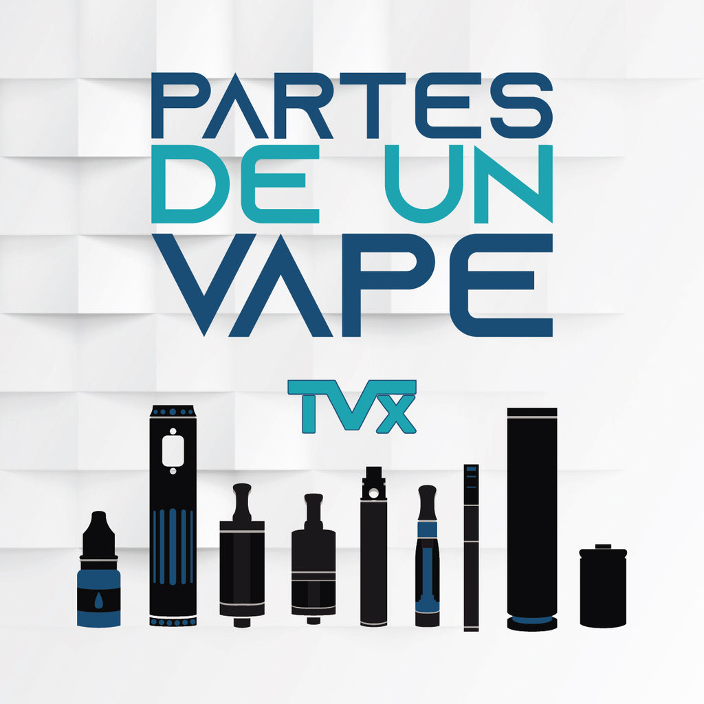 Partes y funcionamiento básico de un Vape