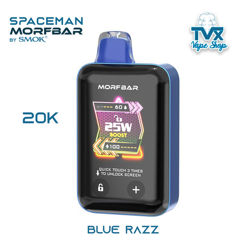 SMOK® SpaceMan MORFBAR 20K - Blue Razz (POD Desechable)