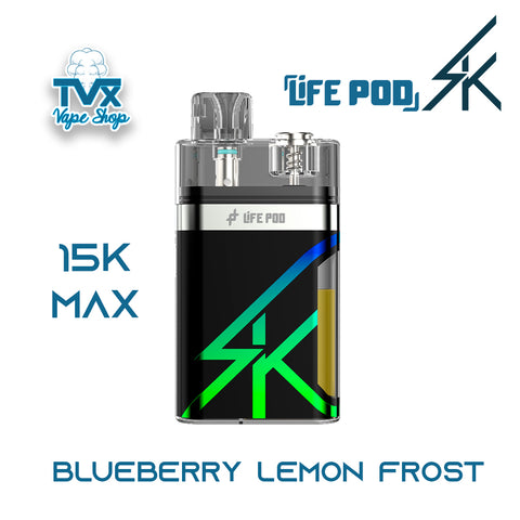 Life Pod® SK 15K - Bluberry Lemon Frost (POD Desechable)