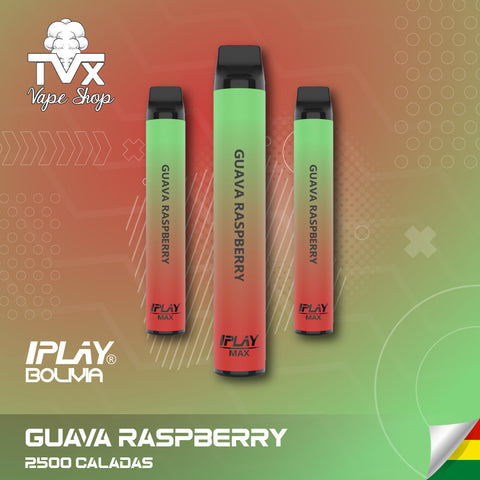 iPlay® MAX 2,5K - Guava Raspberry (POD Desechable)