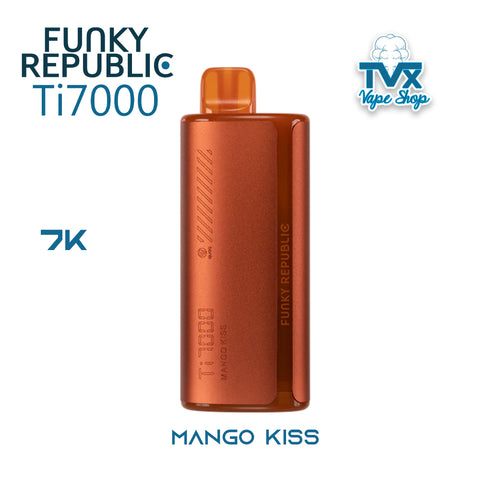 Funky Republic Ti7000 7K - Mango Kiss (POD Desechable)