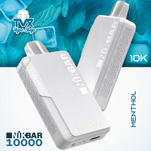 NIKBAR® 10K - Menthol (POD Desechable)
