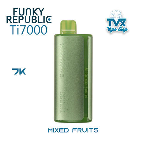 Funky Republic Ti7000 7K - Mixed Fruits (POD Desechable)
