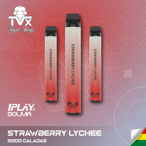 iPlay® MAX 2,5K - Strawberry Lychee (POD Desechable)