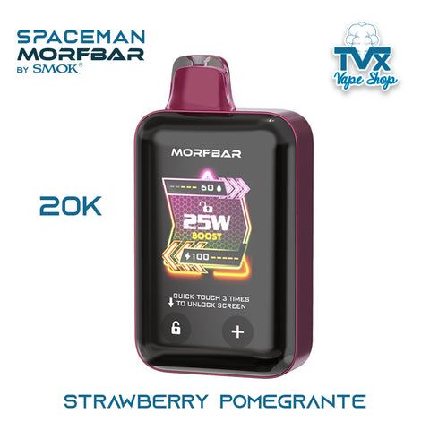 SMOK® SpaceMan MORFBAR 20K - Strawberry Pomegrante (POD Desechable)
