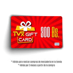 Gift Card TVX