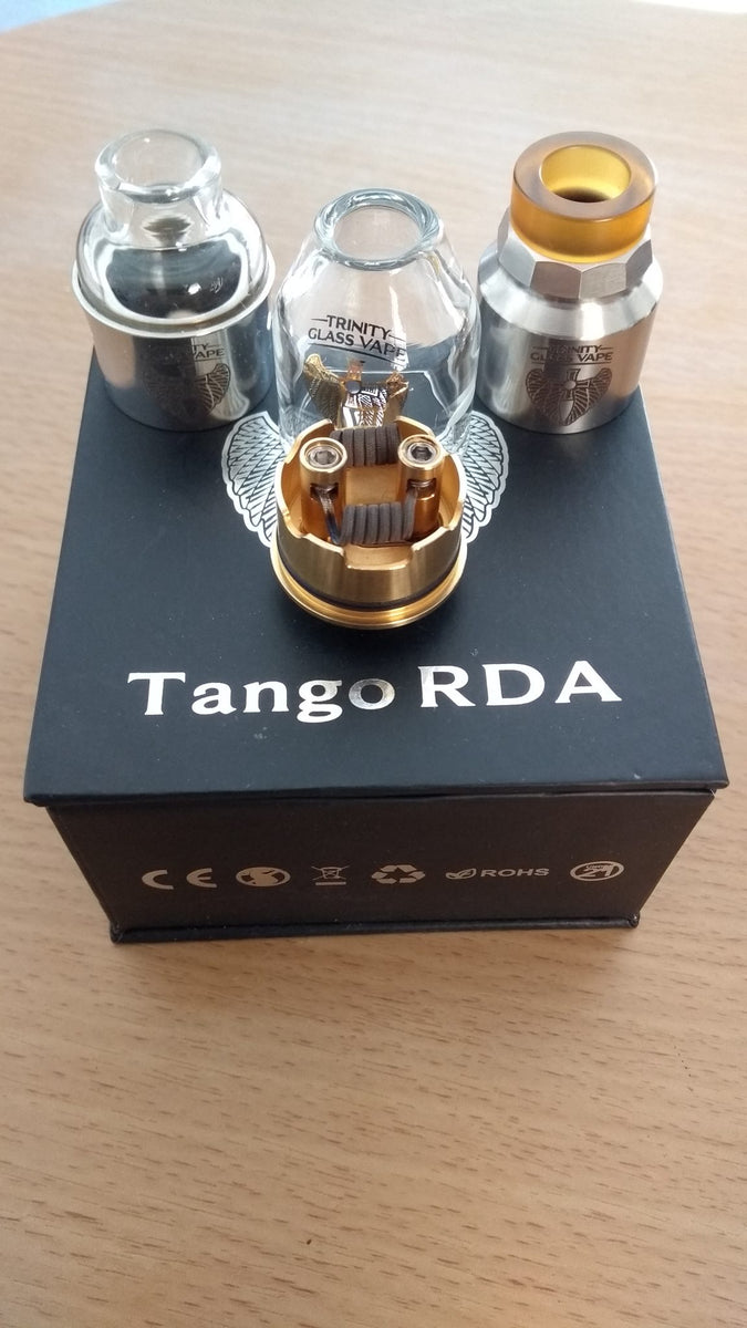 Tango RDA by Trinity Glass – TVX Vape Shop Bolivia
