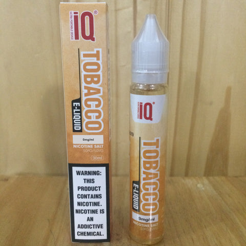 Tobacco - iQ Salts 30ml.